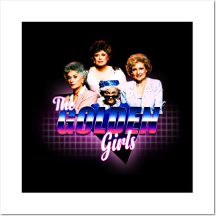 Golden Girls // Retro Style 80'S Posters and Art